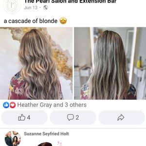 Harper Ellis 5 wefts 18in hand tied